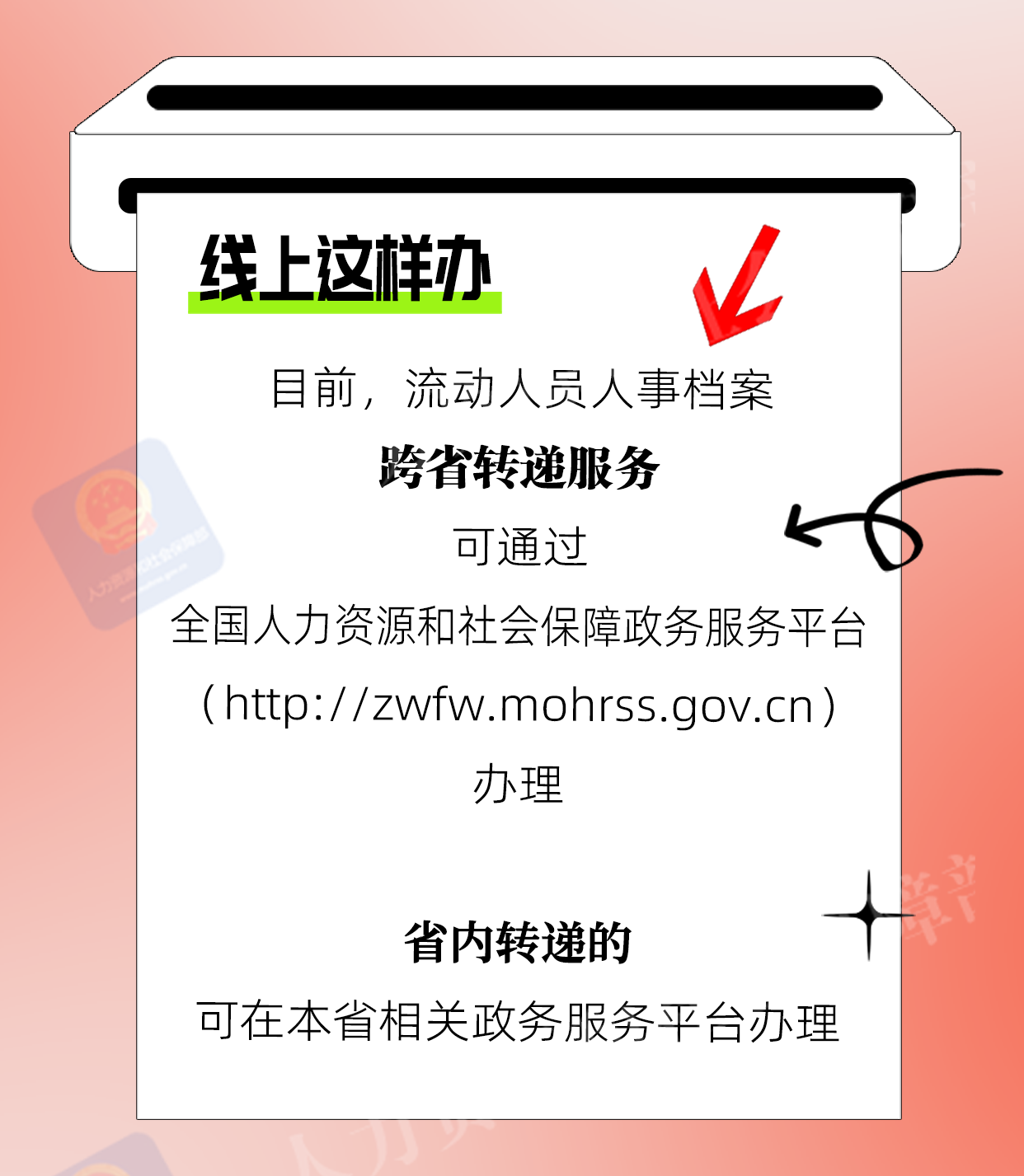 流动人员人事档案怎么转递？一图看懂